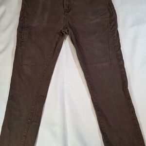 Born Men's Dark Brown Skinny Jeans